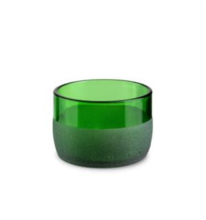 iWas tumbler lav 12cl, grønn frostet 12cl/Ø:74mm - Gjenbrukte flasker 