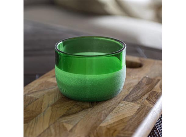iWas tumbler lav 12cl, grønn frostet 12cl/Ø:74mm - Gjenbrukte flasker