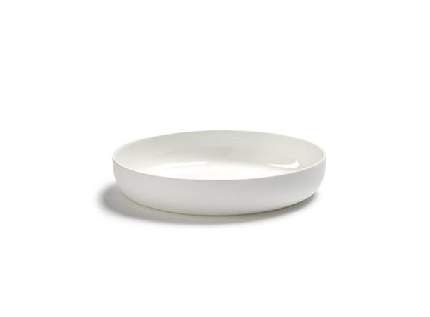BASE dyp tallerken rettkant Ø:240/H:45mm Med matt ytterglasur