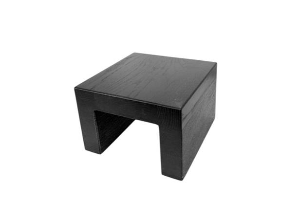 Buffetblokk SORT, 210x210x140mm, Shiva Heltre - Næringsmiddelgodkjent