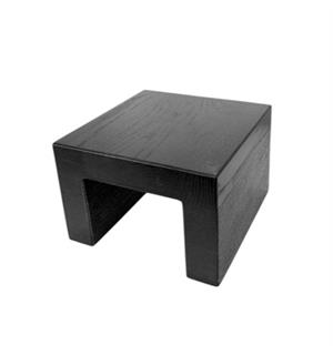 Buffetblokk SORT, 210x210x140mm, Shiva Heltre - Næringsmiddelgodkjent 