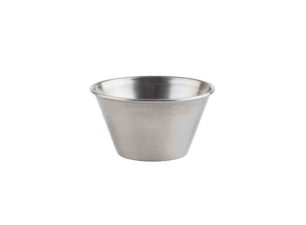 Dipskål rustfritt stål 9cl Ø:70mm / H:40mm
