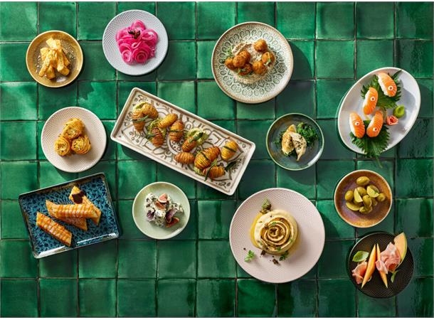 Dyp skål Ø:160mm, blå, PINE 50cl - Vitroporselen