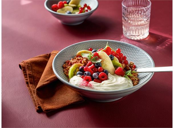 Dyp skål Ø:160mm, blå, PINE 50cl - Vitroporselen