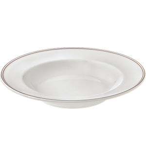 Dyp tallerken Ø:23cm, MOMENTS TWO LINES 