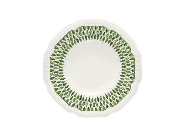FLORAL CHARM dyp tallerken coupe Ø:20cm Grønn - Noble China