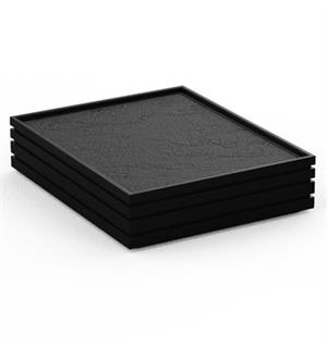 FLOW Cold Cell kjøleplate GN1/2 Sort Ask Leveres komplett L:325mm B:265mm H:80mm 