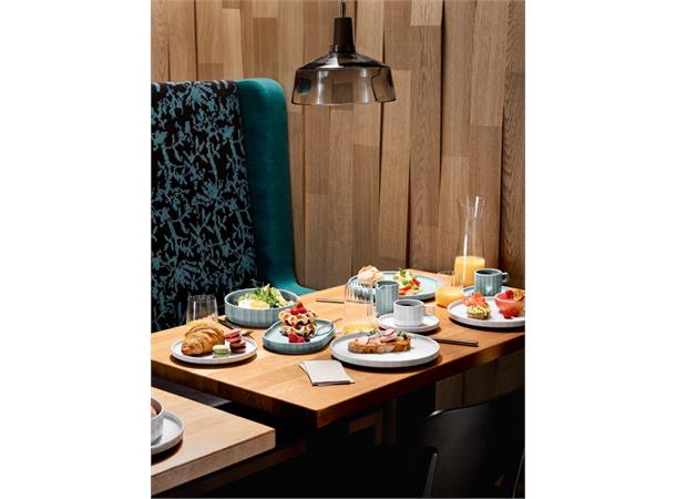 Fløtemugge 15cl EDGE, Hvit Ø:78(66)/H:92mm - Høybrent porselen