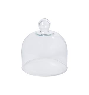 Glassklokke Ø:180mm Ø:180mm H:206mm Vekt:644gr. 
