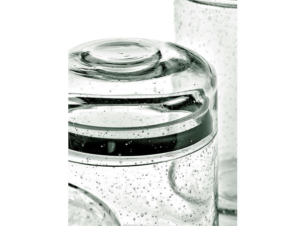 Glasskrukke m/lokk PURE 30cl Ø:12cm/H:10cm
