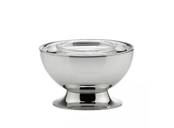 HEPP Kaviarkjøler, komplett Høyglanspolert stål og glass