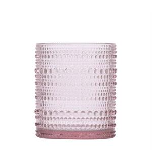 JUPITER tumbler/telysholder 30cl. Rosa Ø:76mm H:94mm 30cl 