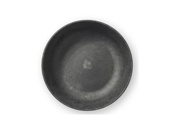 LUUPS dyp skål i trefiber/plast, sort Ø:14,8cm / 40cl