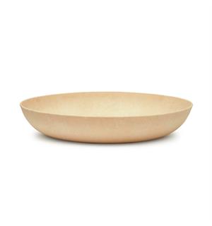 LUUPS dypt fat i trefiber/plast, san/bei Ø:35/H:7cm - Egnet til buffet 