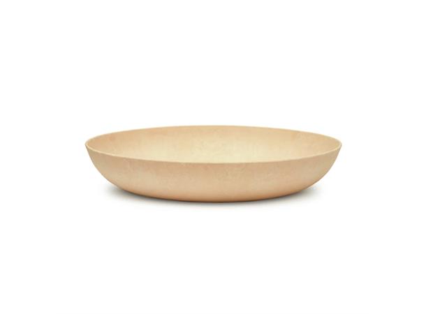 LUUPS dypt fat i trefiber/plast, san/bei Ø:35/H:7cm - Egnet til buffet