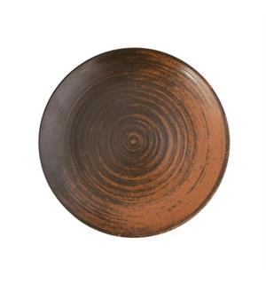 LYKKE flat tallerken coup Ø:250mm. Brun Ø:250mm H:27mm Vekt:623gr. 