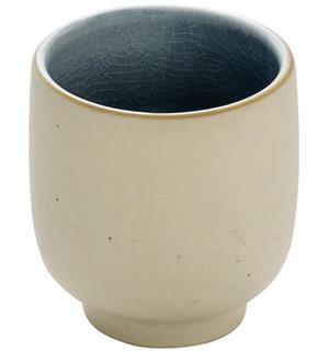 NARA kopp u. hank 10cl Grå Steingods - Ø:70mm H:66mm 10cl 