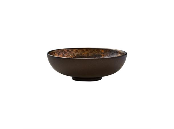 NIVO METALLIC dyp skål Ø:150mm 43cl Steingods - H:51mm