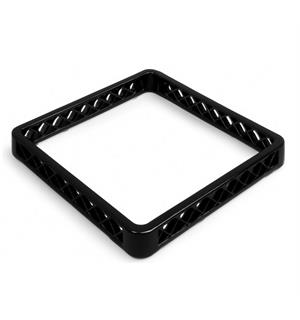 Oppvaskkurv TRAEX-FORHØYNINGSRAMME, SORT 50x50cm, Høyde 40 mm 