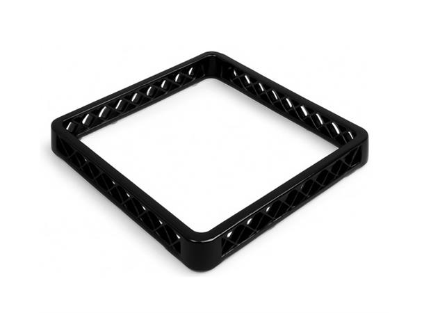 Oppvaskkurv TRAEX-FORHØYNINGSRAMME, SORT 50x50cm, Høyde 40 mm