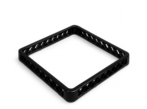 Oppvaskkurv TRAEX-FORHØYNINGSRAMME, SORT 50x50cm, Høyde 40 mm