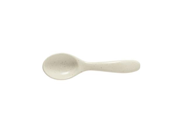PACIFICA ramen skje L:16cm, Vanilje L:16cm B:4,6cm 1,8cl - Robust steingods