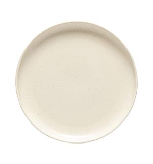 PACIFICA tallerken coupe Ø:27cm, Vanilje Ø:27cm - Robust steingods 
