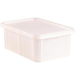 Plastkasse m7lokk 600x400x23mm 35ltr Stablebar med eller uten lokk 