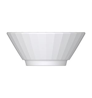 Skål Ø:13cm/37cl EDGE, Hvit Ø:134/H:58mm - Høybrent porselen 