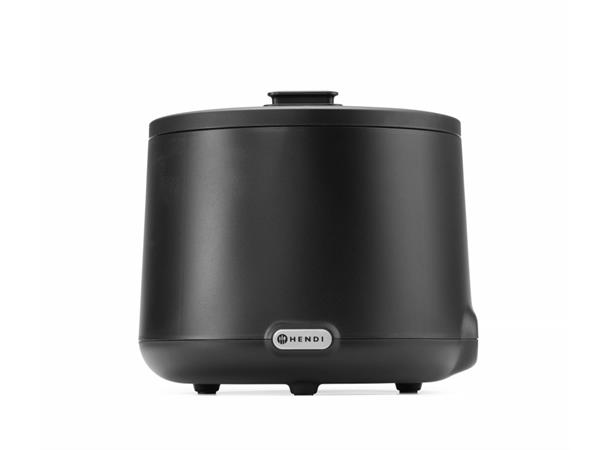 Suppekjele 8 liter SORT Lekker og praktisk design