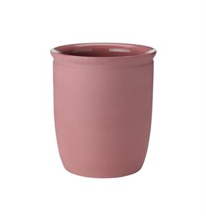 Syltekrukke Knabstrup, rosa1Ltr Velegnet til yoghurt Ø 125mm, H 140mm 