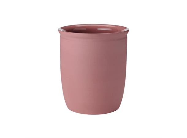 Syltekrukke Knabstrup, rosa1Ltr Velegnet til yoghurt Ø 125mm, H 140mm