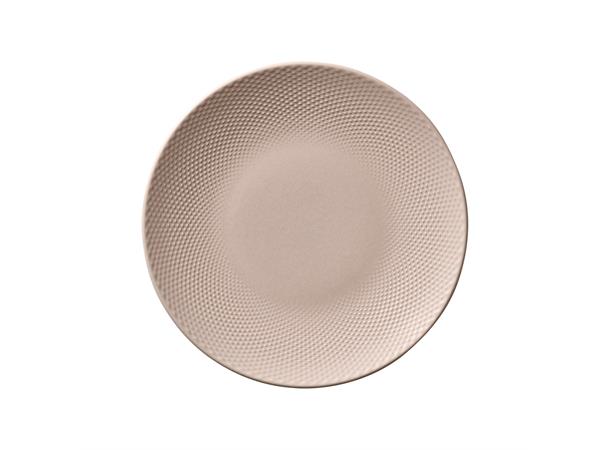 Tallerken coupe Ø:170mm, rosa, PINE Vitroporselen