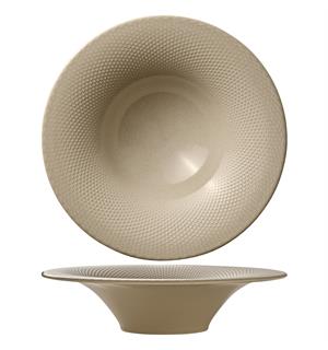 Tallerken dyp coupe Ø:270mm, brun, PINE Vitroporselen 