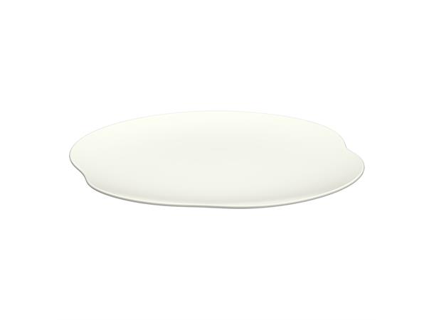 Tallerken flat coupe organisk Ø:28cm KUM Noble China - KUMO