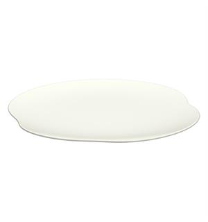Tallerken flat coupe organisk Ø:28cm KUM Noble China - KUMO 