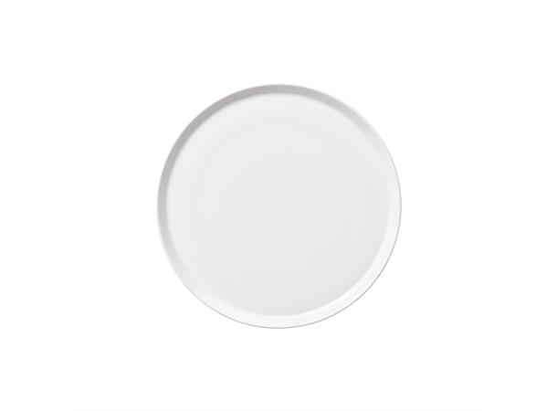 Tallerken rett kant Ø:17cm, SMART Høybrent porselen