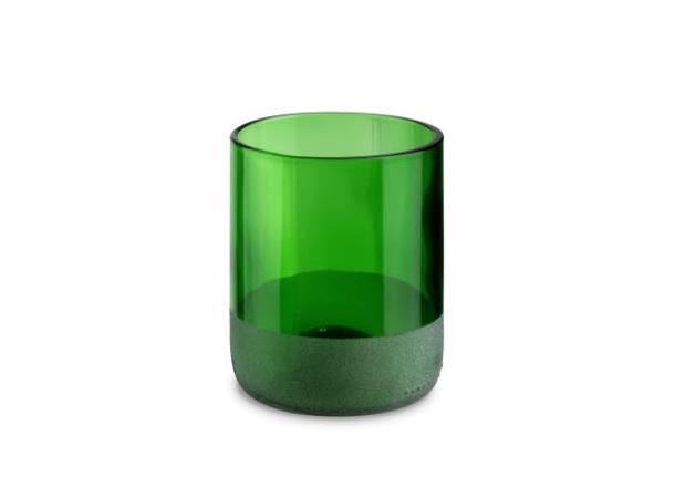 iWas tumbler 25cl, grønn frostet 25cl/Ø:74mm - Gjenbrukte flasker