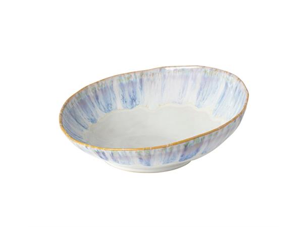 BRISA dyp tallerken asym Ø:230mm, blå Ø:235mm H:85mm 0,72ltr. - Stengods