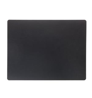 Bordbrikke BULL Square L 35x45cm Black 80% lær/20% naturlig gummi 