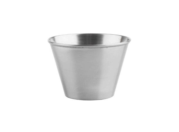 Dipskål rustfritt stål 18cl Ø:80mm / H:55mm