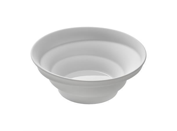 Dyp skål matt glasur, Ø:18cm/82cl, hvit CANVAS