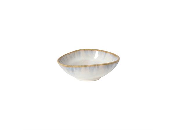 Dyp skål oval 8cl, blå, BRISA L:103mm B:79mm H:36mm 8cl - Stengods
