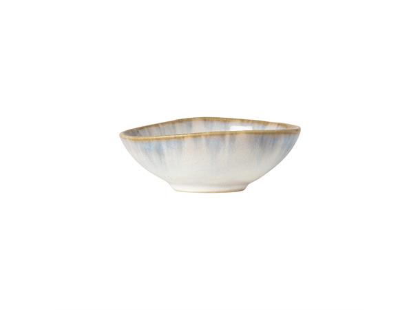 Dyp skål oval 8cl, blå, BRISA L:103mm B:79mm H:36mm 8cl - Stengods