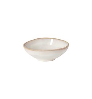 Dyp skål oval 8cl, sand, BRISA L:103mm B:79mm H:36mm 8cl - Stengods 