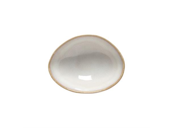 Dyp skål oval 8cl, sand, BRISA L:103mm B:79mm H:36mm 8cl - Stengods