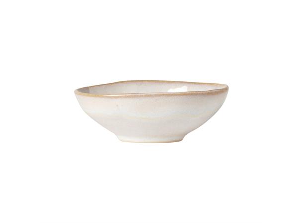 Dyp skål oval 8cl, sand, BRISA L:103mm B:79mm H:36mm 8cl - Stengods