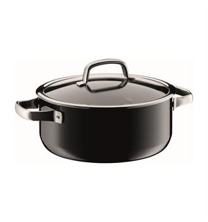 FUSIONTEC kjele Ø:24cm, sort Ø:24cm/4,4ltr - Til alle varmekilden 