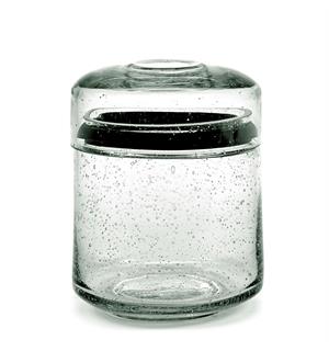 Glasskrukke m/lokk PURE 90cl Ø:12cm/H:16cm 