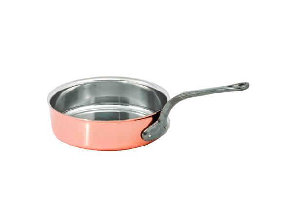 Kobber sautepanne Alliance Ø:280/H:80mm 4,9ltr - Ikke induksjon